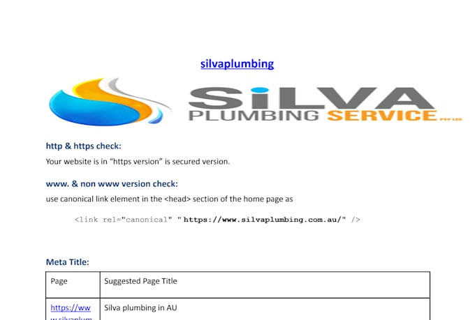 do on page SEO and technical website audit for wordpress or shopify